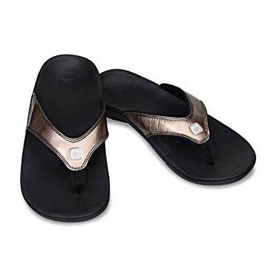 Spenco Metallic Yumi Sandals for Women