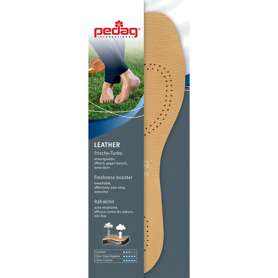 Pedag Leather Insoles - Tan