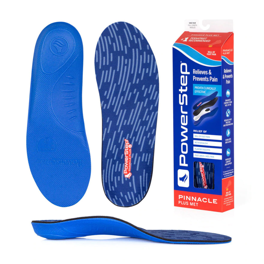 PowerStep Pinnacle Plus Met Insoles