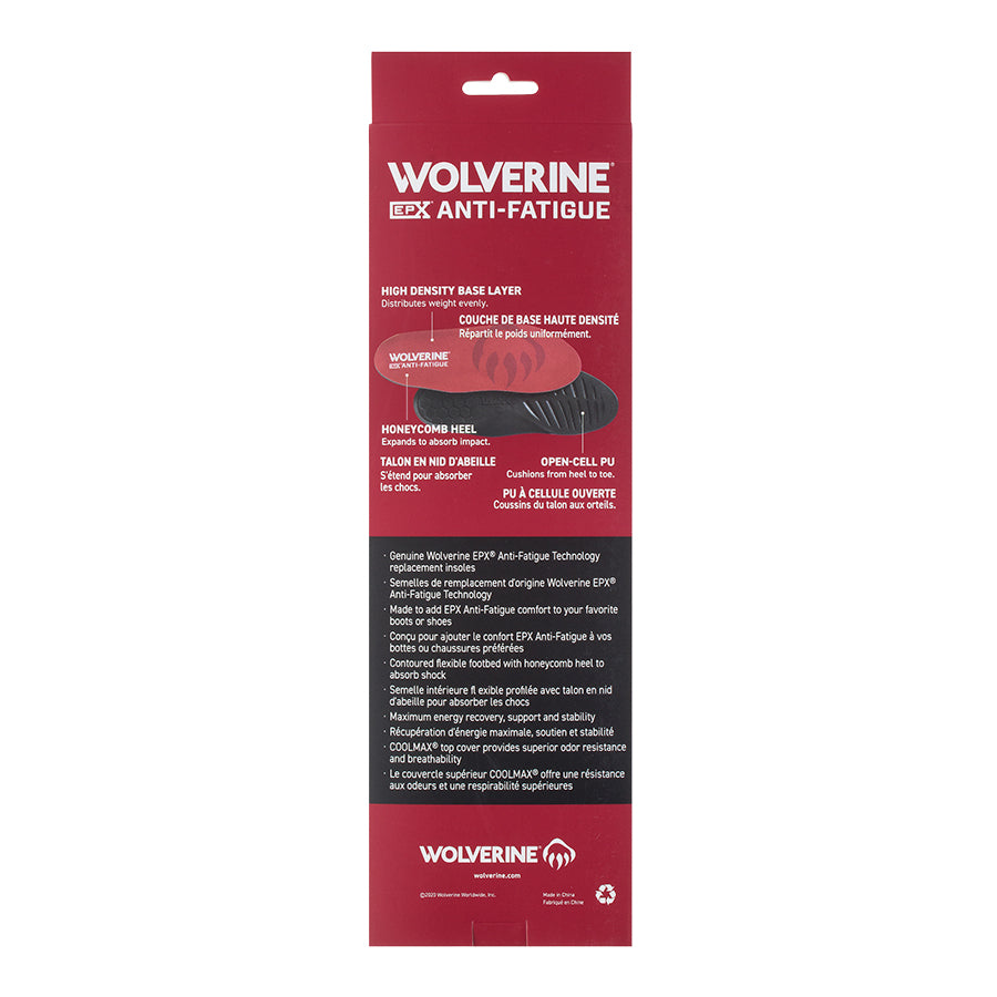 Wolverine EPX Anti-Fatigue 9MM Insoles