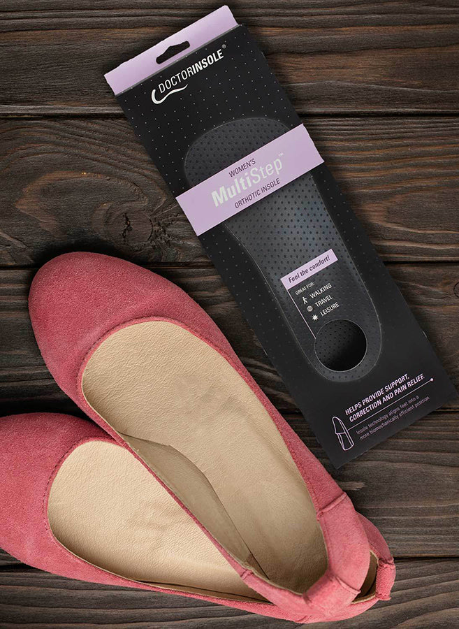 DoctorInsole MultiStep Orthotic Insoles for Women