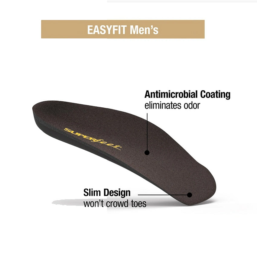 Superfeet Casual Men’s Easyfit Insoles