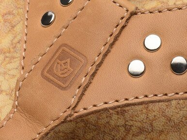 Spenco Crystal Yumi Sandals for Women Indian Brown