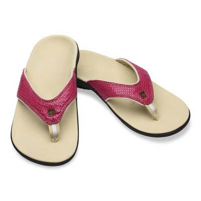 Spenco Snake Emboss Yumi Sandals - Women's 5