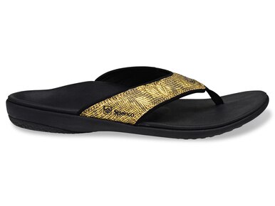 Spenco Python Pattern Yumi Sandals for Women