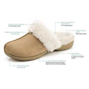 Powerstep Luxe Women's Orthotic Slippers