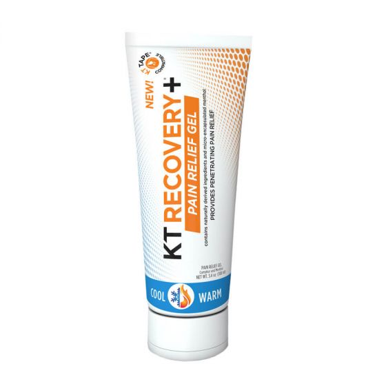 KT Recovery+ Pain Relief Gel - 3.4 oz Tube