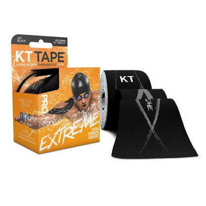 KT TAPE PRO Extreme Kinesiology Tape - 20 Precut 10" Strips