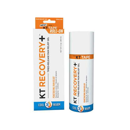 KT Recovery+ Pain Relief Gel - 3 oz. Roll-on